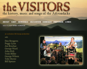 The Visitors-website